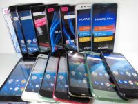 ワイモバイル＆ＵＱモバイルのスマートフォンモック　１５個詰め合わせセット　【クリックポスト非対応商品】