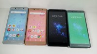ＮＴＴドコモ　ＳＯ－０５Ｋ　Ｘｐｅｒｉａ ＸＺ２ Ｃｏｍｐａｃｔ　モックアップ　４色セット