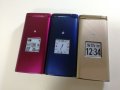 ａｕ　ＫＹＦ３８　かんたんケータイ モックアップ　３色セット