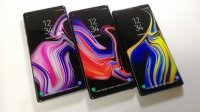 ａｕ　ＳＣＶ４０　ＧＡＬＡＸＹ ｎｏｔｅ９ モックアップ　３色セット