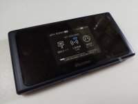 ＮＴＴドコモ　ＨＷ－０１Ｌ　Wi-Fi STATION　モックアップ