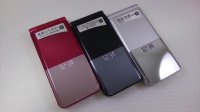 ＮＴＴドコモ　Ｆ－０３Ｌ　ａｒｒｏｗｓケータイ　モックアップ　３色セット