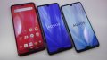 ＮＴＴドコモ　ＳＨ－０４Ｌ　ＡＱＵＯＳ Ｒ３　モックアップ ３色セット