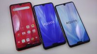 ＮＴＴドコモ　ＳＨ－０４Ｌ　ＡＱＵＯＳ Ｒ３　モックアップ ３色セット