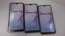 画像1: UQ-Mobile　SCV46　GALAXY A20　モックアップ ３色セット