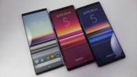 ソフトバンク　９０１ＳＯ　Ｘｐｅｒｉａ ５　モックアップ　３色セット