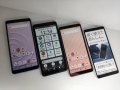 ＮＴＴドコモ　Ｆ－４１Ａ　ａｒｒｏｗｓ Ｂｅ４　モックアップ　４色セット