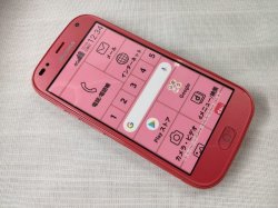 画像3: ＮＴＴドコモ　Ｆ－４２Ａ　らくらくスマートフォン　モックアップ　３色セット