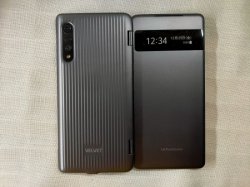 画像5: NTTドコモ L-52A LG VELVET モックアップ 2色セット