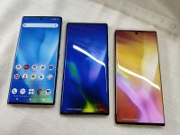 ＮＴＴドコモ　Ｆ－５２Ａ　ａｒｒｏｗｓ ＮＸ９　モックアップ　３色セット