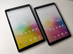 画像1: ＮＴＴドコモ　ｄ－４２Ａ　ｄｔａｂ Ｃｏｍｐａｃｔ　モックアップ ２色セット