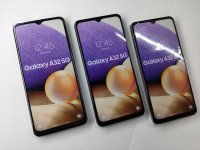 ａｕ　ＳＣＧ０８　Ｇａｌａｘｙ Ａ３２ ５Ｇ モックアップ　３色セット