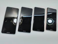 【新製法】弊社オリジナルカスタム　ＳＨＡＲＰ　ＡＱＵＯＳ ｓｅｎｓｅ４ 画面真っ黒版　モックアップ
