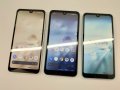 Ｙ！ｍｏｂｉｌｅ　Ａ１０４ＳＨ　ＡＱＵＯＳ Ｗｉｓｈ　モックアップ　３色セット