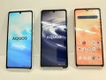 ＮＴＴドコモ　ＳＨ－５４Ｂ　ＡＱＵＯＳ ｓｅｎｓｅ６　モックアップ　３色セット