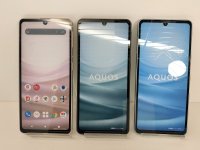 ＮＴＴドコモ　ＳＨ－５３Ｃ　ＡＱＵＯＳ ｓｅｎｓｅ７　モックアップ　３色セット
