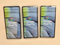 Ｇｏｏｇｌｅ　Ｐｉｘｅｌ７ａ　モックアップ　３色セット