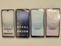 Ｙ！ｍｏｂｉｌｅ　Ａ３０２ＳＨ　ＡＱＵＯＳ Ｗｉｓｈ３　モックアップ　４色セット
