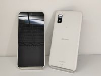 【新製法】弊社オリジナルカスタム　ＳＨＡＲＰ　ＡＱＵＯＳ Ｗｉｓｈ３ 　画面真っ黒版　モックアップ