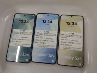 ＮＴＴドコモ　ＳＣ－５１Ｅ　ＧＡＬＡＸＹ Ｓ２４ モックアップ　３色セット