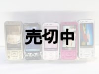 ａｕ　Ｗ６１Ｓ　ＣＹＢＥＲーＳＨＯＴケータイ　モックアップ　５色セット