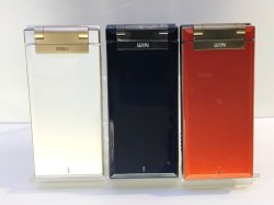 画像1: ａｕ　Ｗ６３Ｈ　Ｗｏｏｏケータイ　モックアップ　３色セット