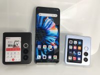 Ｙ！ｍｏｂｉｌｅ　Ａ４０４ＺＴ　ｎｕｂｉａ Ｆｌｉｐ２　モックアップ　３色セット