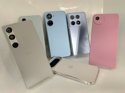 画像2: 弊社オリジナルカスタム　画面真っ黒スマートフォンモックアップ　６個セット