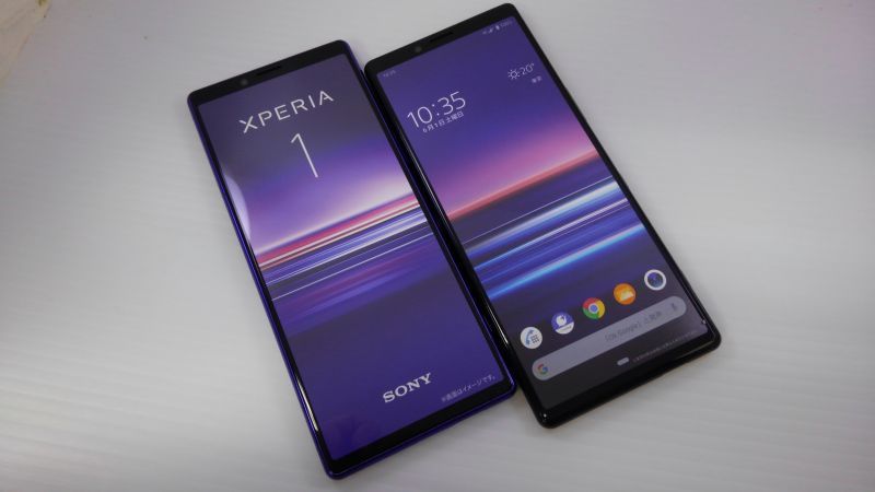 Xperia 1 パープル 802SO ソフトバンク版 Simロック解除済みの+