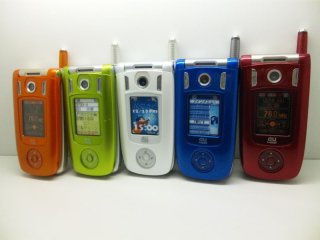 美品　au talby タルビー　モックアップ　3色セット au talby タルビー モックアップ 3色セット マークニューソン