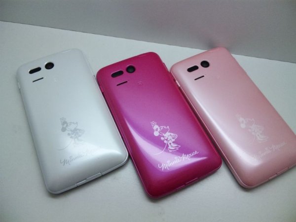 画像2: ディズニーモバイル　ＤＭ０１３ＳＨ　モックアップ　３色セット (2)