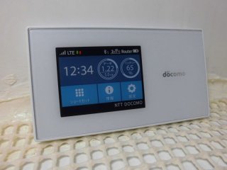 ＮＴＴドコモ ＨＷ－０１Ｌ Wi-Fi STATION モックアップ - モックセンター