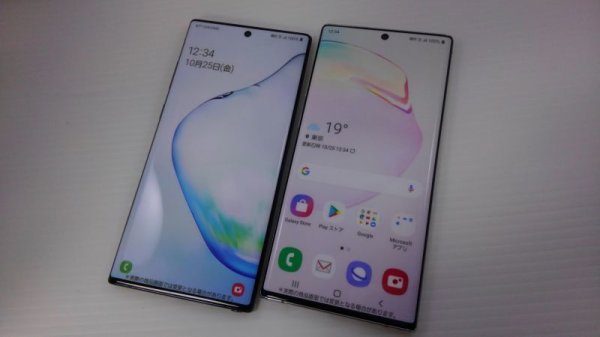 画像1: ＮＴＴドコモ　ＳＣ－０１Ｍ　ＧＡＬＡＸＹ Ｎｏｔｅ１０＋　モックアップ ２色セット (1)