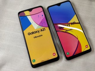 UQ-Mobile SCV48 GALAXY A41 モックアップ ３色セット - モックセンター