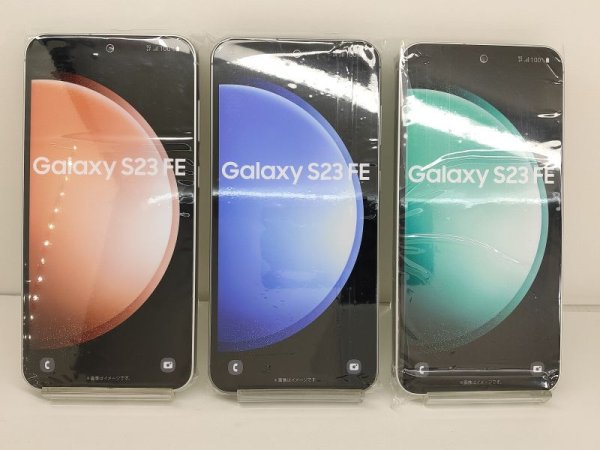 画像1: ａｕ　ＳＣＧ２４　Ｇａｌａｘｙ Ｓ２３ＦＥ　モックアップ　３色セット (1)