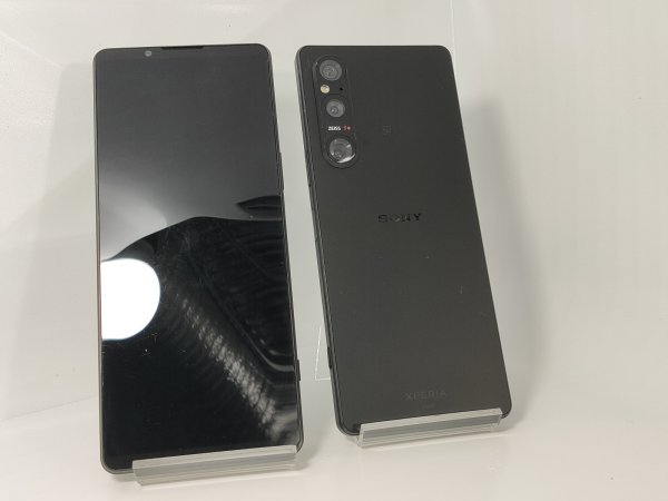 画像1: 【新製法】弊社オリジナルカスタム　ＳＯＮＹ　Ｘｐｅｒｉａ １V　ブラック　画面真っ黒版　モックアップ (1)