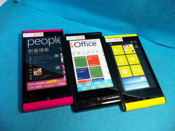 Windows Phone IS12T - スマートフォン本体