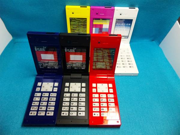 ドコモ N703iD 全6色 N702iD 全4色 コレクション 通信確認済 - 携帯 