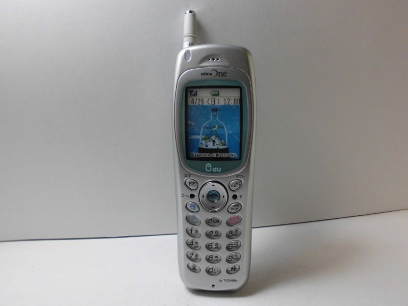 携帯電話 モック au  TOSHIBA C410T