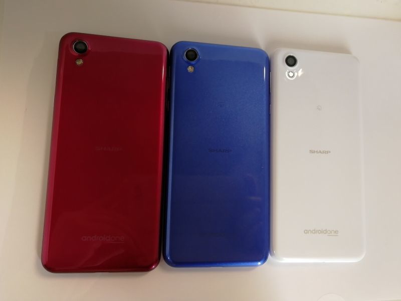 ｙ ｍｏｂｉｌｅ Android One X4 モックアップ ３色セット モックセンター