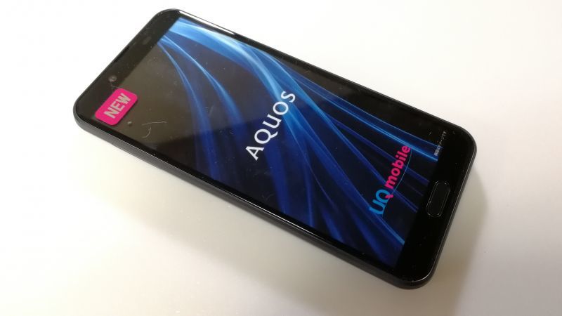 UQ-Mobile SHV43 AQUOS sense2 モックアップ ３色セット - モックセンター