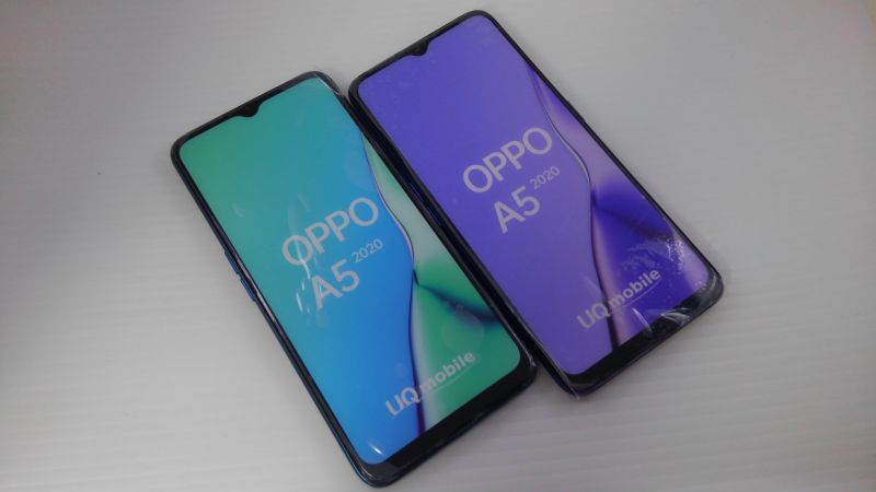 スマートフォン/携帯電話OPPO A5 2020 Blue 2台セット
