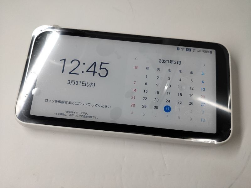 ａｕ ＳＣＲ０１ Ｇａｌａｘｙ ５Ｇ Ｍｏｂｉｌｅ Ｗｉ-Ｆｉ モックアップ - モックセンター