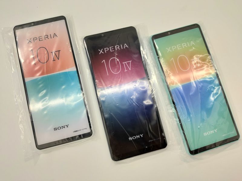 ＮＴＴドコモ ＳＯ－５２Ｃ Ｘｐｅｒｉａ １０IV モックアップ ３色セット - モックセンター