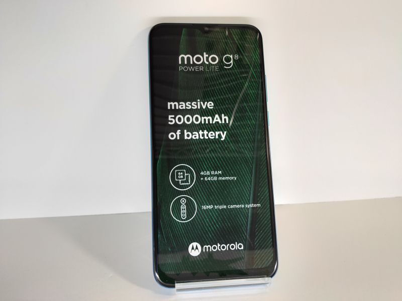 Motorola ｍｏｔｏ Ｇ８ ノイエブルー モックアップ - モックセンター